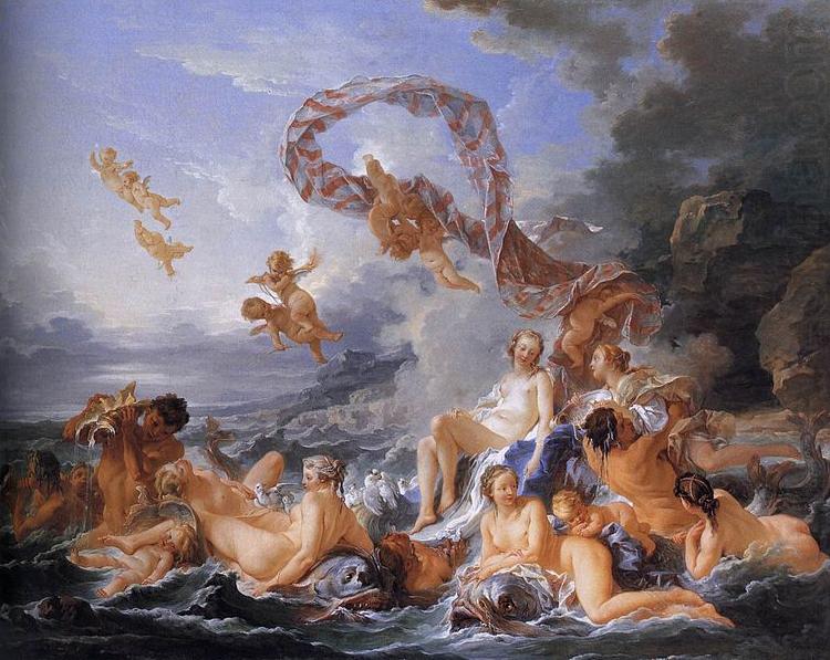 Francois Boucher The Triumph of Venus china oil painting image